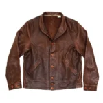 Albert Einstein Vintage Leather Jacket