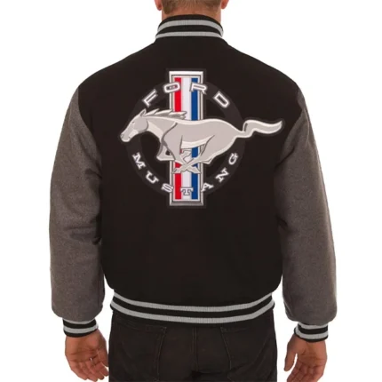 Ford Mustang Black Wool Jacket