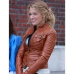 Gossip Girl Blake Lively Leather Jacket - Image 3