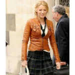 Gossip Girl Blake Lively Leather Jacket - Image 2