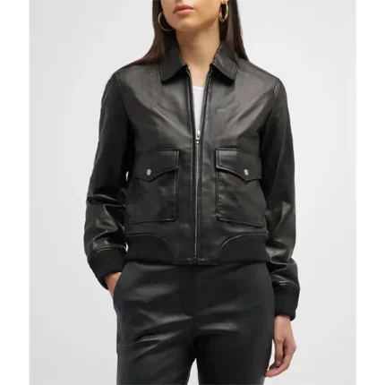 Jennifer Connelly Dark Matter Black Leather Jacket