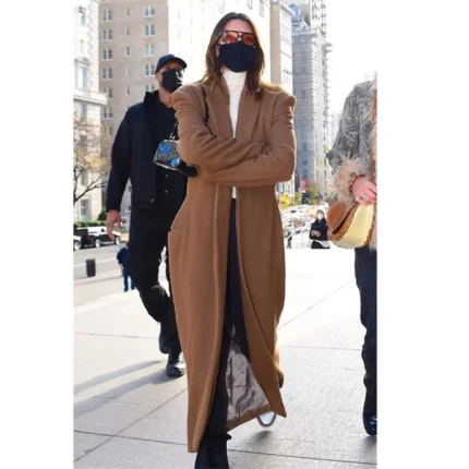 Kendall Jenner Street Wear Wool Coat