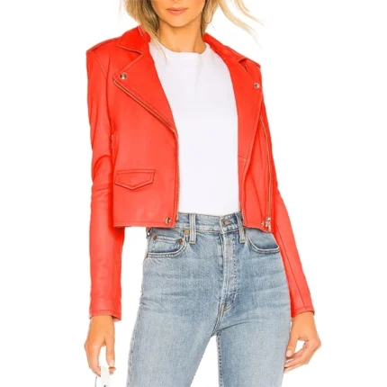 Kevin from Work Paige Spara Leather Jacket