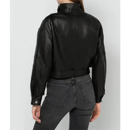 Kylie Jenner Keeping Up with the Kardashians Black Leather Jacket