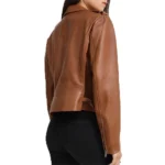 Lucy Lawless My Life is Murder Leather Jacket - Image 3