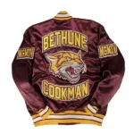 Mens Bethune Cookman University Satin Jacket - Image 2