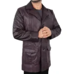 Red One Chris Evans Leather Jacket