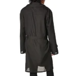 Spy Secret Agent Black Trench Coat