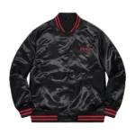 Supreme Thrasher Black Satin Jacket