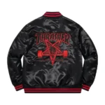 Supreme Thrasher Satin Black Jacket