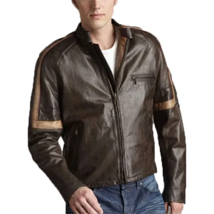 Tom Cruise War of The Worlds Ray Ferrier Leather Jacket