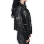 Womens Megyn AC DC Black Jacket