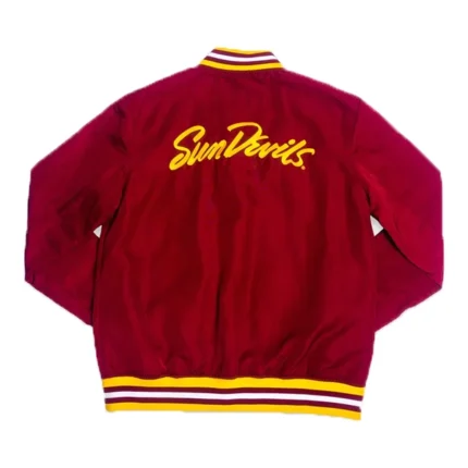 Arizona State Sun Devils Red Satin Jacket