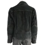 Baby Driver Jon Hamm Black leather jacket