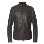 Bates Motel Max Thieriot Brown Leather Jacket