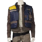 Captain Cassian Andor Star Wars Rogue One Blue Vest