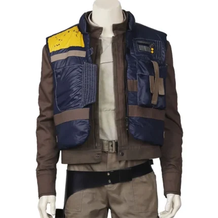 Captain Cassian Andor Star Wars Rogue One Blue Vest