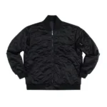 FTP Diamond Quilted Satin Jacket - Image 2