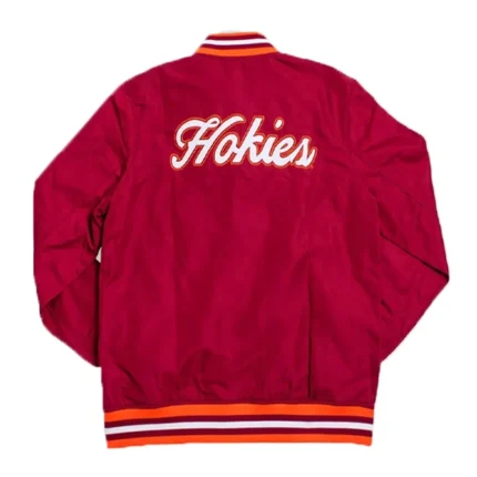 Virginia Tech Hokies Script satin Jacket