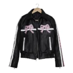 Arcana Archive Bow Leather Jacket