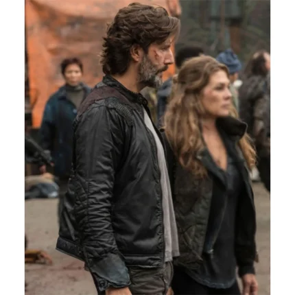 Henry Ian Cusick The 100 Season 03 Satin Jacket
