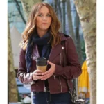 The Morning Show Reese Witherspoon Maroon Jacket