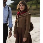 Aura Garrido A Private Affair Brown Wool Jacket