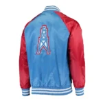 Tennessee Titans Blue Satin Jacket