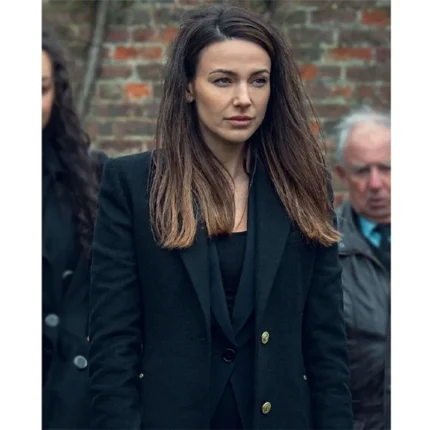 Fool Me Once Michelle Keegan Wool Coat