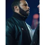 Omari Hardwick Ghost Power Black Leather Jacket - Image 3