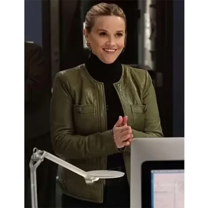 The Morning Show Reese Witherspoon Green Jacket