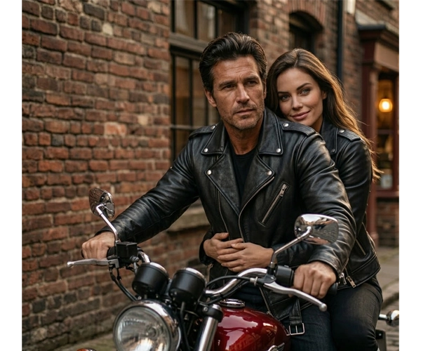 Biker leather jackets
