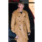 Taylor Swift Brown Leather Coat