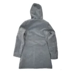 Ana De Armas Knives Out Grey Coat