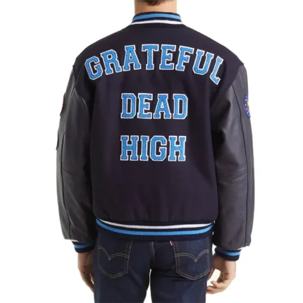Grateful Dead High Letterman Jacket
