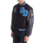 Grateful Dead High Navy Blue Wool Jacket