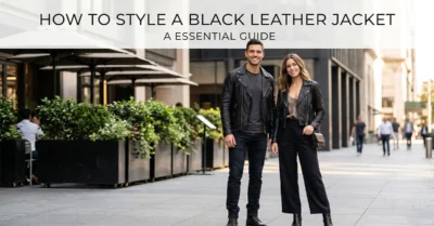 How to Style a Black Leather Jacket