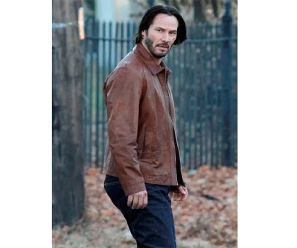 Keanu Reeves John Wick Leather Jacket
