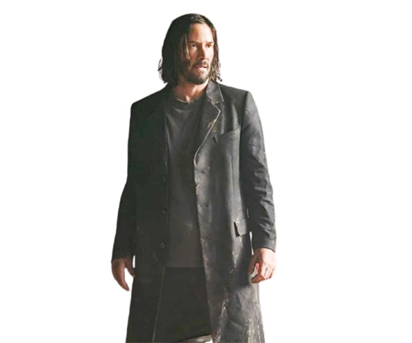 Keanu Reeves The Matrix Neo Coat