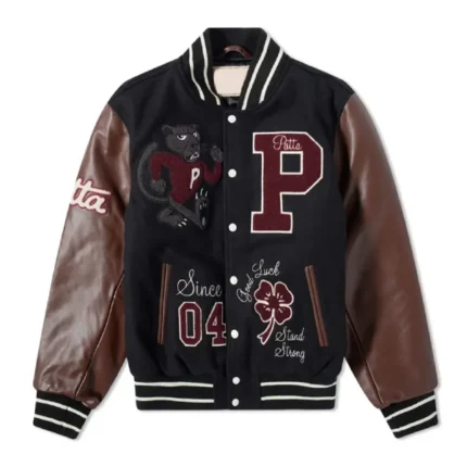 Lucky Charm Patta Varsity Jacket