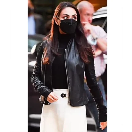 Mila Kunis Luckiest Girl Alive Leather Jacket