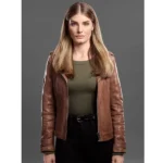 Quantum Leap S02 Caitlin Bassett Leather Jacket