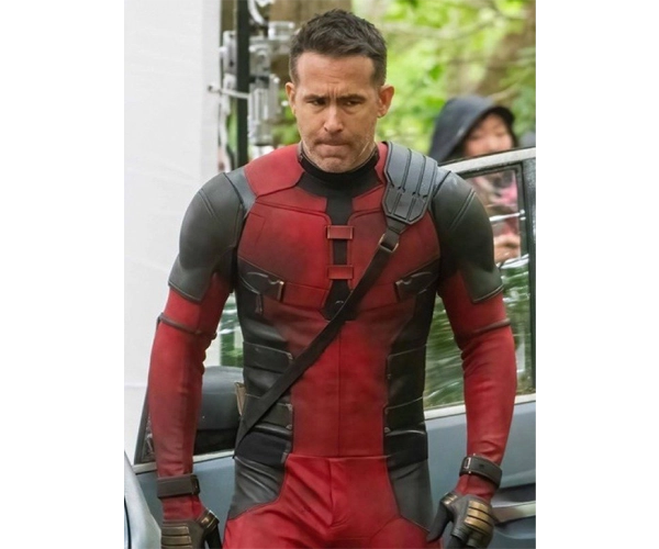 Ryan Reynolds Deadpool Leather Jacket