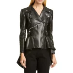 Bethenny Frankel The Big Shot with Bethenny Peplum Black Jacket
