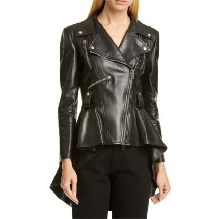 Bethenny Frankel The Big Shot with Bethenny Peplum Black Jacket