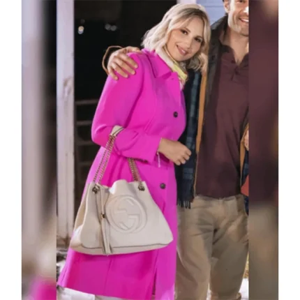Candy Coated Christmas Molly Mccook Pink Coat