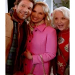 Candy Coated Christmas Molly Mccook Pink Coat - Image 3