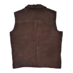 Chris Pratt The Magnificent Seven Brown Suede Leather Vest