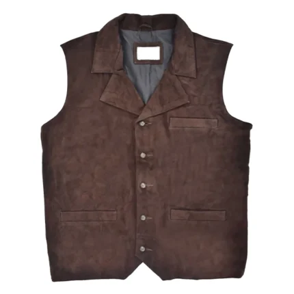 Chris Pratt The Magnificent Seven Suede Vest