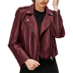 Kold X Windy Malika Kold Maroon Jacket